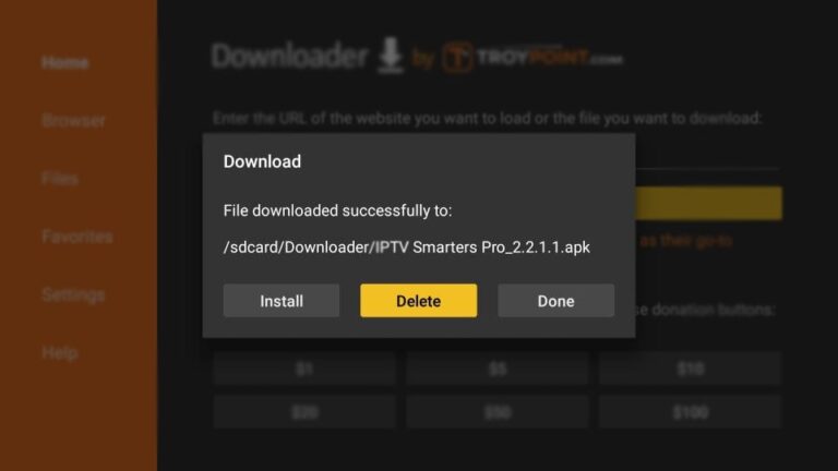 Firestick Delete apps